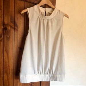 ❌SOLD❌ Ivory Blouse ALTERED